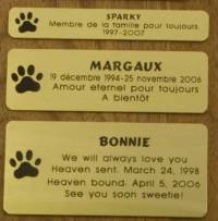 Pet Epitaphs and Engraving Suggestions