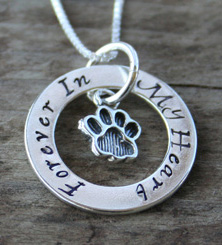 Hand Stamped Sterling Silver