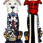 Hand Painted Canine Urns